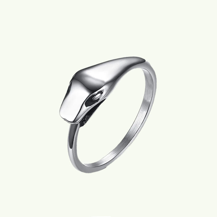 Men's snake ring